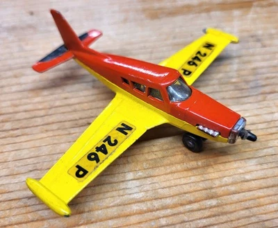 Vintage MATCHBOX Sky-Busters Diecast SB-19 Piper Comanche Airplane, England  - Image 1 of 4