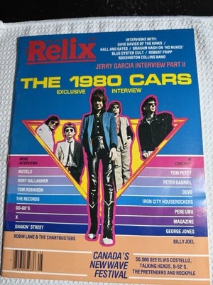 RELIX Magazine~Vol. 7, #5~CARS/D DAVIES/FRIPP/PETTY/DEVO/E COSTELLO/B-52’S/GOGOS - Image 1 of 4