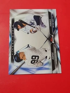 2020 Topps Finest Aaron Judge / Gleyber Torres Finest Duals New York Yankees - Picture 1 of 5