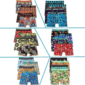 Boy's size 4, 6-7, 8, 10-12 -or- 14-16 BOXER BRIEFS 4-Pair CHOOSE ~New with Tags - Picture 1 of 7