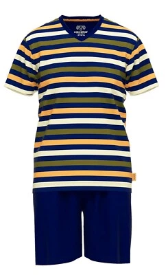 Ceceba Herren Pyjama Schlafanzug Shorty Klima Aktiv Bügelfrei 31099 422 - Bild 1 von 4