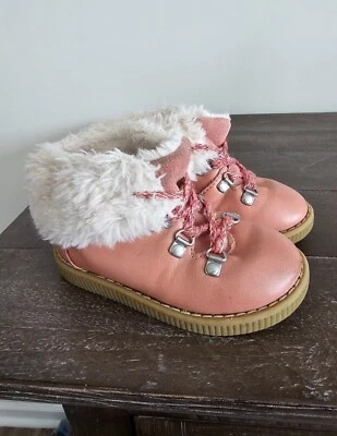 Botas ZARA niñas pequeñas talla 5 rosa Foto 1 de 4