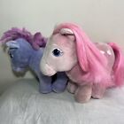 Vintage My Little Pony Plush Softies Lickety Split And Blossom 1980s