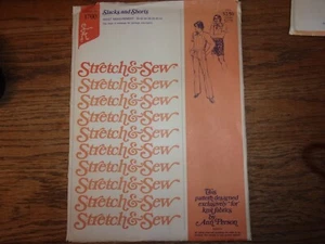 Vintage Stretch & Sew Ann Person 1700 Men's Slacks and Shorts 30-42 New Uncut - Picture 1 of 3