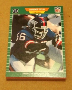 New York Giants Lawrence Taylor 1989 Pro Set Team Set - Bild 1 von 1