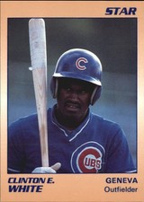 1990 Geneva Cubs Star #24 Clinton White