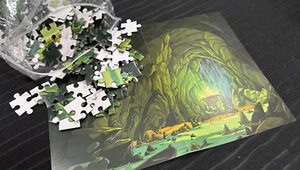 Baúl Mágico Harry Potter Bueno Vs Mal Cueva Horrocrux 500 piezas Puzzle Arte Nuevo en Paquete - Imagen 1 de 2