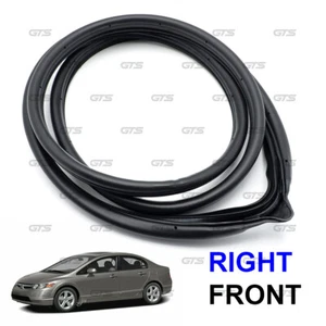 Fits Honda Civic FD 2006 - '11 Front Rh Opening Door Rubber Weatherstrip Seal - Picture 1 of 10