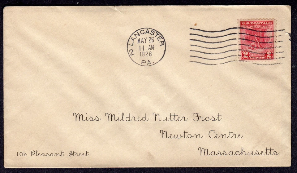 1928 Washington's Army at Valley Forge 150th (645) LANCASTER FDC NU666 - Image 1 of 1