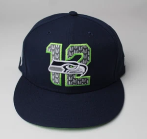 Seattle Seahawks New Era 9Fifty 12th Man 100 Year Snapback Hat Cap - Bild 1 von 7