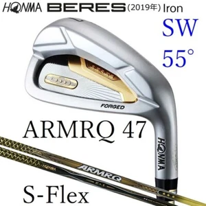 HONMA BERES 2019 3Star Sand Wedge 55deg S-Flex ARMRQ 47 3S Graphite Single Iron - Picture 1 of 12
