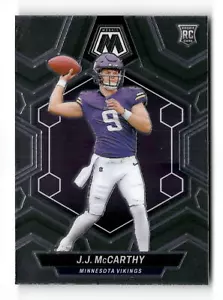 2024 Panini Mosaic J.J. McCarthy RC Minnesota Vikings #310 - Foto 1 di 2
