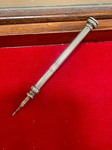 Antique S. Mordan & Co Telescopic Pencil Victorian Multi-Lead Pepper pot Chamber - Picture 1 of 13