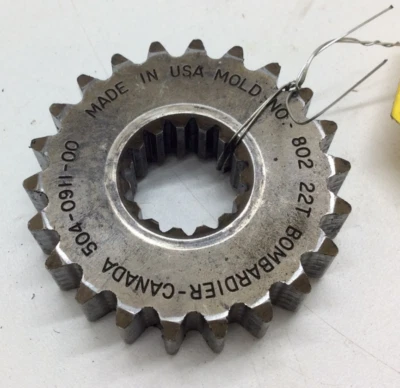 Верхняя звездочка Ski Doo б/у от оригинального производителя 22T 504091100 MX Z 600 800 Renegade GSX Sport - Изображение 1 из 4