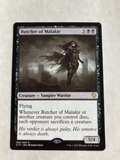 Magic the Gathering MTG Butcher of Malakir Commander Anthology   LP