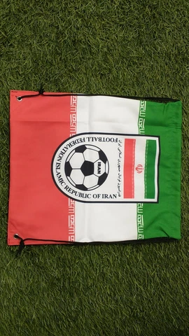 IRAN WorldCup cinch bag Gym sack world cup soccer Backpack jersey style Cover