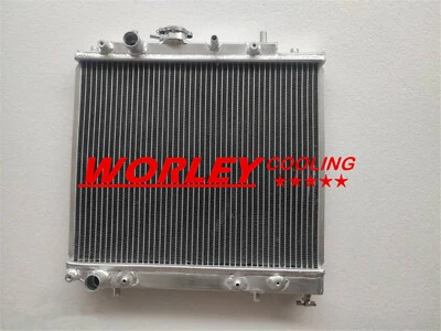 ALUMINUM RADIATOR For DAIHATSU YRV K3-VET 1.3GTTi TURBO 2000-2005 AUTO brand new - Imagen 1 de 4