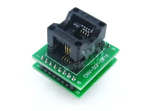 SOP8 TO DIP8 SO8 SOIC8 Enplas SOP IC Test Socket Programming Adapter 1.27Pitch - Picture 1 of 4