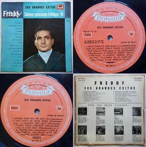 FREDDY QUINN SEINE GROSSEN ERFOLGE II (Vol. 1) 1964 MONO UNIQ CVR CHILEAN 1st PR - Picture 1 of 20