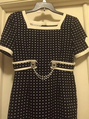 Selina 复古经典连衣裙,11 码 — 第 1/4 张图片