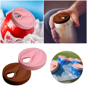 Bachelor Party Novelty Vagina Shaped Can Lids Spoof Silicone Can Cover - Picture 1 of 6