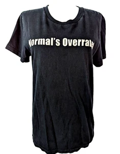 House M.D 2009 Normal's Overrated T-Shirt Schwarz Damen Gr. XL Universal TV - Bild 1 von 8