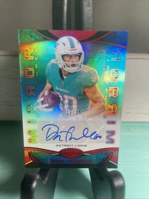 2019 Panini Certified - DANNY AMENDOLA - Mirror Signatures Autograph #d 16/35 - Image 1 of 4