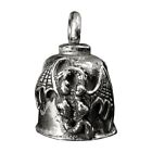 Pewter Motorcycle Gremlin Bell Dragon Fantasy Animal Creature Made in the USA