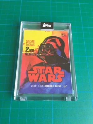 TOPPS MAY THE 4TH STAR WARS WRAPPER #3 DARTH VADER SEALED - Image 1 of 2