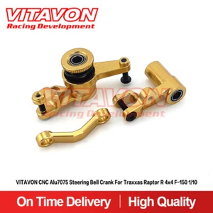 Vitavon  CNC Alu7075 Steering Bell Crank For Traxxas Raptor R 4x4 F-150 1/10 - Picture 1 of 14