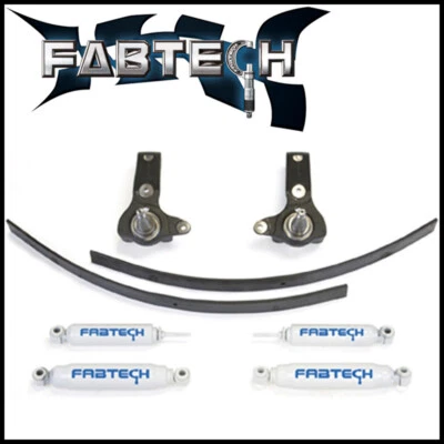Fabtech 3" Spindle Lift Kit w/Shocks fits 1995-2004 Toyota Tacoma [5 Lug] - Image 1 of 2