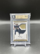 2016 National Treasures 3-Color RPA #64/99 Michael Thomas BGS 9.5 Auto 10