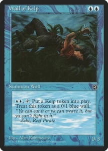 MTG Wall of Kelp LP Homelands HML English Reserved List Magic Gathering card - Picture 1 of 3