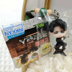 Attack On Titan Levi Ackerman Earphone Jack Figure Strap Anime Japan 2014 - Picture 1 of 13
