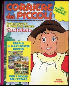 CORRIERE dei PICCOLI 1987 N33 +Poster gioco +Inserto Maxi Doppio gioco[Cimpellin - Foto 1 di 7