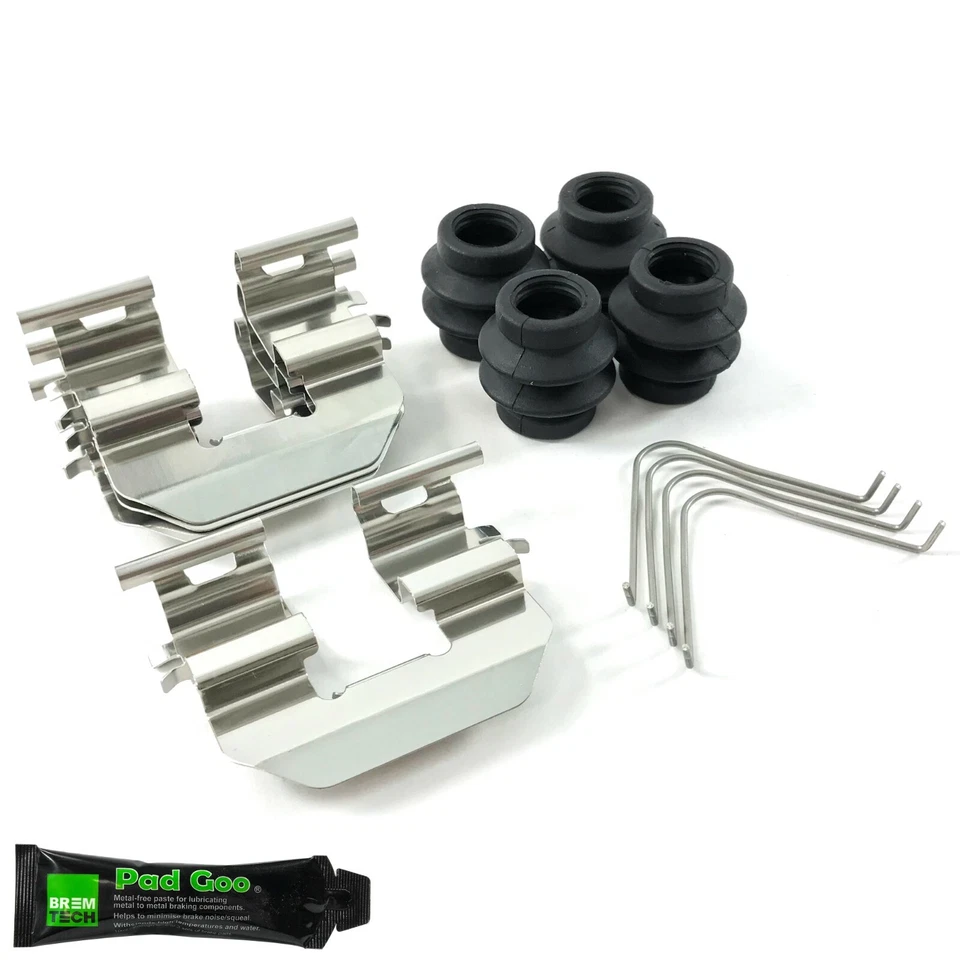 KIT MONTAJE PASTILLAS FRENO TRASERO CUÑAS SONAJERO SE ADAPTA A: HYUNDAI I20 MK2 2015- BPF0073A Foto 1 de 1