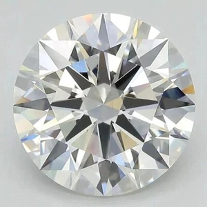 Lab Grown 1 Ct Round Cut D Color VVS2 Clarity STONE IGI Certified CVD DIAMOND - Picture 1 of 6