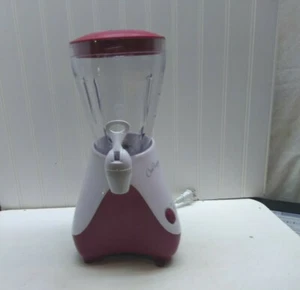 Chris Freytag Back to Basics Blender 2 Speed Smoothie Maker Machine Serves 3 Red - Picture 1 of 9