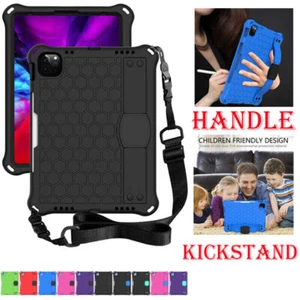 For iPad 5/6/7/8/9th Gen Air Pro Hybrid Shockproof Handle Stand EVA Case Cover - Picture 1 of 54