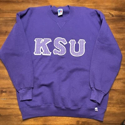 Vintage 90s Kansas State KSU Wildcats Mom Crewneck Sweatshirt Size XXL - Image 1 of 4