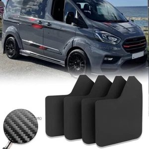4x guardabarros guardabarros guardabarros guardabarros fibra de carbono para Ford Transit - Imagen 1 de 22