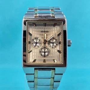 Guess Mens Stainless Steel Watch 36mm Gold Tone G13555G - Picture 1 of 5