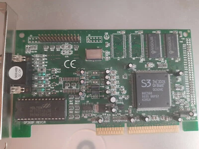 Scheda Video grafica AGP 2X  Sparkle SP368  S3 Trio3D/2X   4 Mb - Immagine 1 di 2
