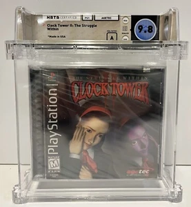 CLOCK TOWER II - SONY PS1 - 1998 - NEW SEALED NTSC USA VERSION GRADED WATA 9.8 - Picture 1 of 14