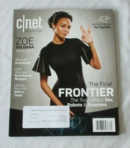 CNET Magazine Zoe Saldana Summer 2016 Sci-Fi - Foto 1 di 3