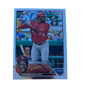 2023 Topps Chrome Baseball Card #209 Jordan Walker, St. Louis Cardinals RC - Picture 1 of 1