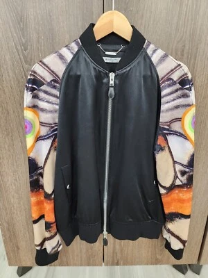 Chaqueta Universitaria Givenchy Mujer Seda 100% Auténtica Multicolor Hecha en Italia Foto 1 de 4