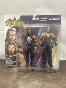 New Wrestle Mania Roman Reigns & Undertaker Figure 2 Pack - Picture 1 of 11