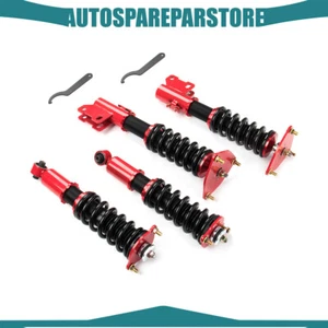 Coilover Shock Suspension Spring Adj Height For 91-99 Mitsubishi 3000GT FWD 3.0L - Picture 1 of 16