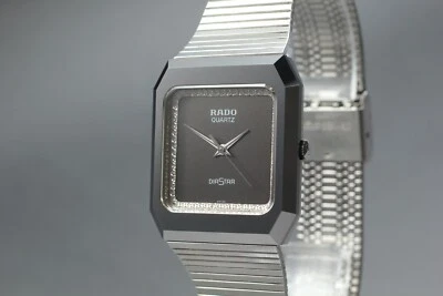 [Near MINT] Vintage RADO DiaStar 132.0118.3 Diamond Quartz Mens From Japan #2631 - Image 1 of 4